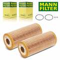 2x ORIGINAL MANN-FILTER ÖLFILTER FÜR AUDI A3 A4 VW GOLF 4 PASSAT SEAT SKODA FORD