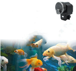 20-50g  Futterautomat Aquarium Automatik Fishfeeder Timer Fische Futter BE