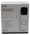 Blink Video Doorbell Smarte Türklingel 1080p HD-Video schwarz & weiß