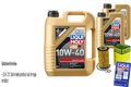 INSPEKTIONSKIT FILTER LIQUI MOLY ÖL 7L 10W-40 für Hyundai Santa Fé I SM 2.0