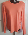 Tchibo Active Sportshirt S mit Mesheinsatz in pastell Orange  Nordic Walking ect