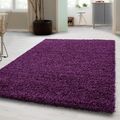 Teppich Hochflor Einfarbig Flauschiger Langflor Shaggy Flokati Wohnzimmerteppich