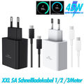 Für Samsung Galaxy S24 S24FE S24 Ultra Ultraschnellladegerät 45W Usb C Ladekabel