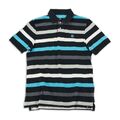 Nike Poloshirt Gr. L Sportswear Herren Kurzarm Blau Oberteil Shirt Kentkragen