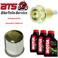Satz 3L Öl, Filter, Ablassschraube passend für Kawasaki Z 1000 ccm 62