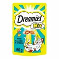 Dreamies Cat Leats 60g gemischte Aromen Lachs & Käse