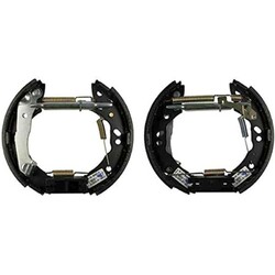 ORIGINAL® Ate 03.0520-4617.3 Bremsbackensatz Hinten passend für Hyundai ATOS