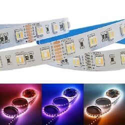 1-5m LED Stripe 12-24V Warmweiß Kaltweiß RGB RGBW RGBWW Streifen SMD5050 dimmbarVerschiedene Längen 1m, 2m, 2,5m, 3m, 4m, 5m IP20 IP65