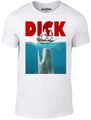 Dick Herren T-Shirt - Lustiger Film Parodie Film Moby Walkiefer Pfoten Poster Hai