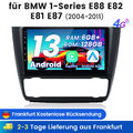 6+128GB Android 13 Für BMW 1er E81 E82 E87 E88 2004-11 Autoradio GPS Carplay SWC