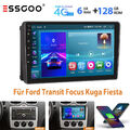 6+128G Autoradio Carplay Für Ford Transit MK7 Focus II Android13 GPS NAVI 8 Core