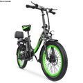 750W Faltbares Elektrofahrrad 48V 13AH Urban E-Bike Fat Tire 20 Zoll Citybike