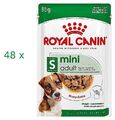 (€ 12,90/kg)   Royal Canin Mini Adult Soße - Nassfutter für Hunde 48 x 85 g