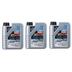 3x LIQUI MOLY Motoröl Special Tec F Eco, 5W-20, 1-Liter Kanister 3841 - 3 Liter