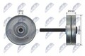 NTY Umlenk-/Führungsrolle Keilrippenriemen RNK-VW-009 Metall für VW POLO 5 6R1 2