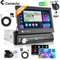 DAB+ 4+64GB 8-Kern Android 13 1DIN Autoradio GPS RDS Navi WiFi 4G Apple CarPlay