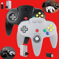 Wireless N64 Controller for Nintendo 64/ Nintendo Switch (Online) PC Mac Windows