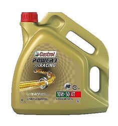 Castrol Motoröl Castrol POWER1 Racing 4T 10W-50 4 Liter