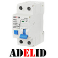 FI+LS-Schalter Fi-Schalter Leitungsschutzschalter Kombination RCBO 10-25A 30mA