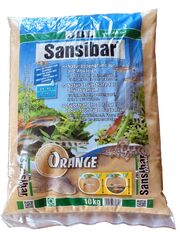 JBL Sansibar ORANGE 10 kg feiner Sand Bodengrund Kies Süß u. Meerwasser Aquarium