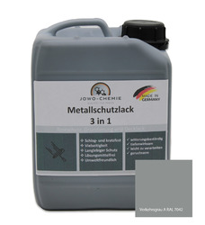 Metallschutzlack 3 in 1 Buntlack Metall Farbe Grundierung Rostschutz Schutzlack