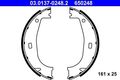 ATE HANDBREMSBACKEN-SATZ passend für BMW 3 Z1 Z3 | 03.0137-0248.2