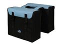 Doppelpacktasche Greenlands 34 Liter 37 x 33 x 14cm (2x)  - Schwarz/Hellblau