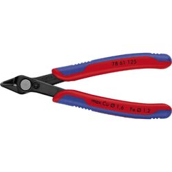 KNIPEX Elektronik-Seitenschneider Super Knips® 7861 DIN 9654 Form 6, L=125 mm