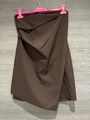 Corsagenkleid Braun Gr. S von Zara