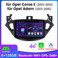 6+128GB Android 13 Autoradio GPS Navi DAB SWC Carplay Für Opel Corsa E 2015-2019