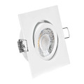 LED Einbaustrahler 230V flach 25mm dimmbar Decken Strahler Lampen Einbauleuchten