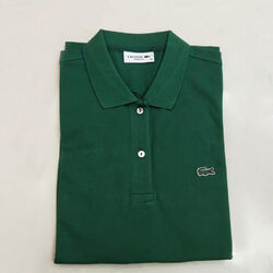 Damen Poloshirt/La-coste/ Kurzarm Polo Shirt Knopf T-Shirt Kurzarm Oberteile Top