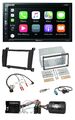 Pioneer DVD 2DIN Lenkrad DAB Bluetooth USB Autoradio für Mercedes SLK R171 2004-