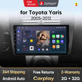 Android 13 Carplay Autoradio GPS NAVI 2G+32G Für Toyota Yaris XP90 2005-2012