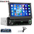 1DIN 7" Flip Autoradio Touchscreen Bildschirm Bluetooth USB SD MP5 Player Radio