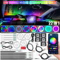 21n1 Auto RGB LED Symphony Dynamic Ambientebeleuchtung Lichtleiste APP Control##