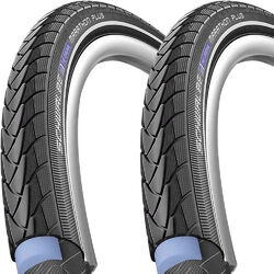 2x Schwalbe Reifen Marathon Plus HS440 28x1.10" 28-622 TwinSkin Reflex SG EC sz