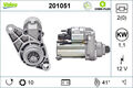 VALEO 201051 Starter für AUDI,SEAT,SKODA,VW,VW (FAW),VW (SVW)