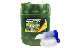 20 Liter FANFARO TRD-W UHPD 10W-40 API CI4 SL NKW Motoröl inkl. Auslasshahn