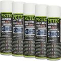 5x 500ml PETEC MUTLI UNTERBODENSCHUTZ SPRAY WAX UBS TRANSPARENT KORROSIONSSCHUTZ