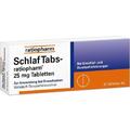 3x SCHLAF TABS-ratiopharm 25 mg Tabletten 20 St PZN: 7707524