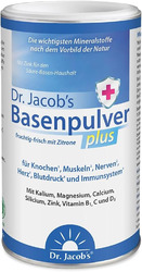 Dr Jacob'S Basenpulver plus Mit Echter Zitrone I Für Muskeln, Knochen, Herz,300G