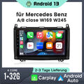 Für Benz A/B Klasse W169 W245 W639 Android 13 Autoradio GPS NAVI SWC DAB+ 1+32G