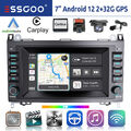 Für Mercedes Sprinter W906 W169 W245 W639 DVR Carplay Autoradio Android 12 NAVI