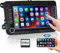 7" Android 13 Autoradio GPS Navi 2+64GB für VW Polo GOLF 5 6 Plus Passat Touran