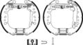 HELLA BREMSBACKEN-SATZ 228,6mm HINTERACHSE passend für FIAT 500L | 8DB 355