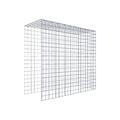 Anbaugabione Typ 4 100 x 90 x 40 cm (L x H x T) Maschenweite 5 x 5 cm C-Ringe