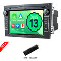 DAB+CarPlay Autoradio Android 13 GPS Bluetooth Für Opel Astra H Vectra Corsa C D