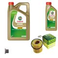 MANN-FILTER Ölfilter 6 L Castrol EDGE 5W-30 LL Titanium FST für BMW 3er 325i