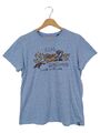 SUPERDRY T-Shirt Damen L Blau Streetwear